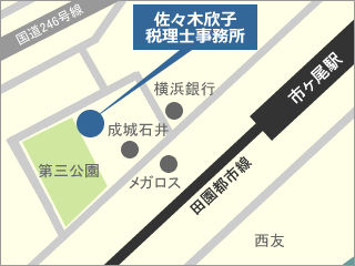 佐々木税理士事務所地図